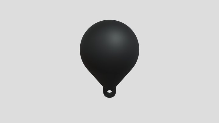 Buoy_Black 3D Model