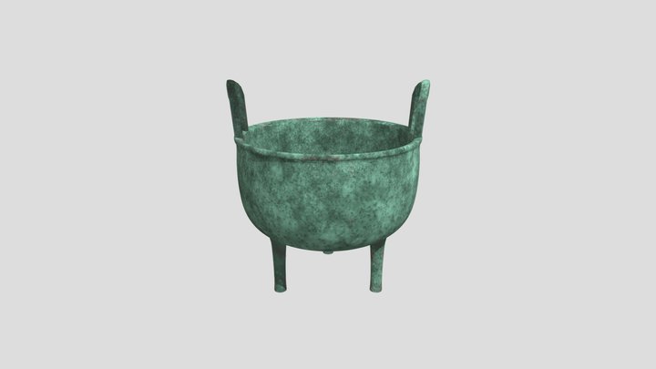 青铜鼎 3D Model