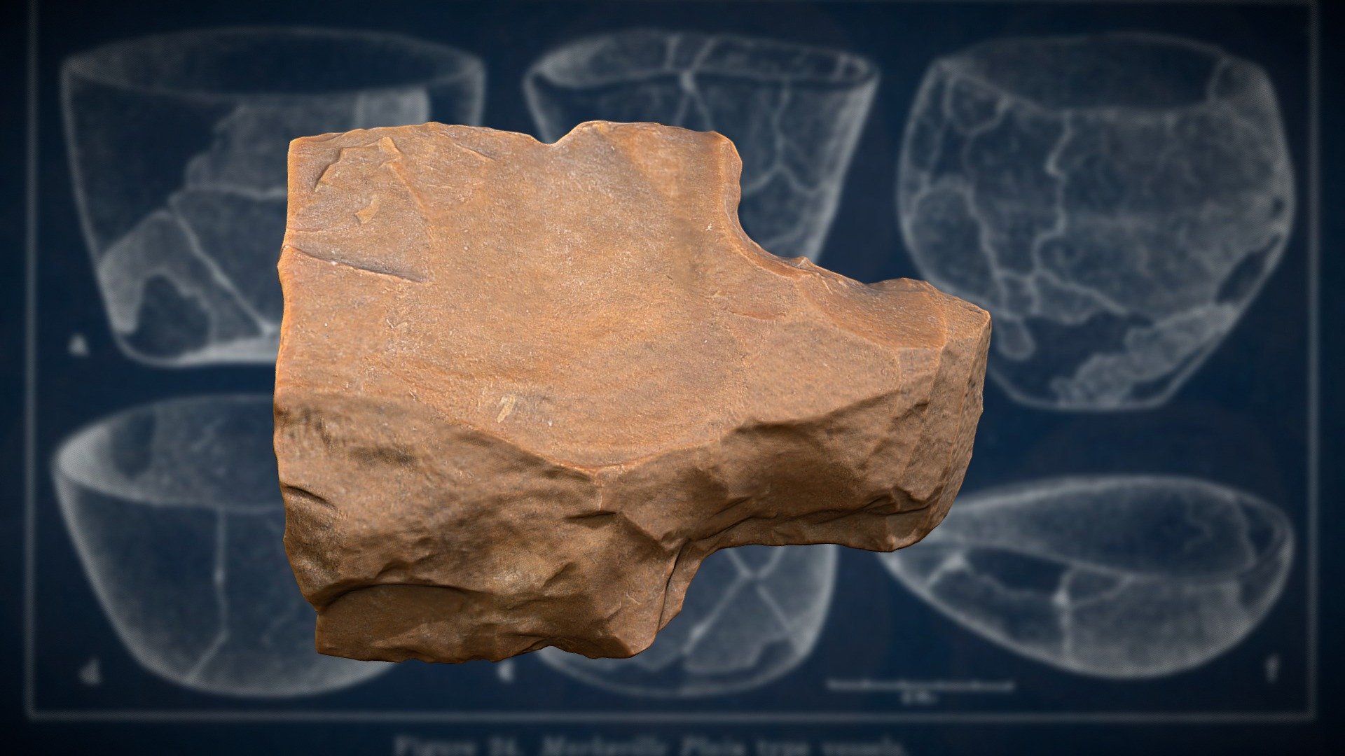 Broken Projectile Point - Download Free 3D model by Frank McMains ...