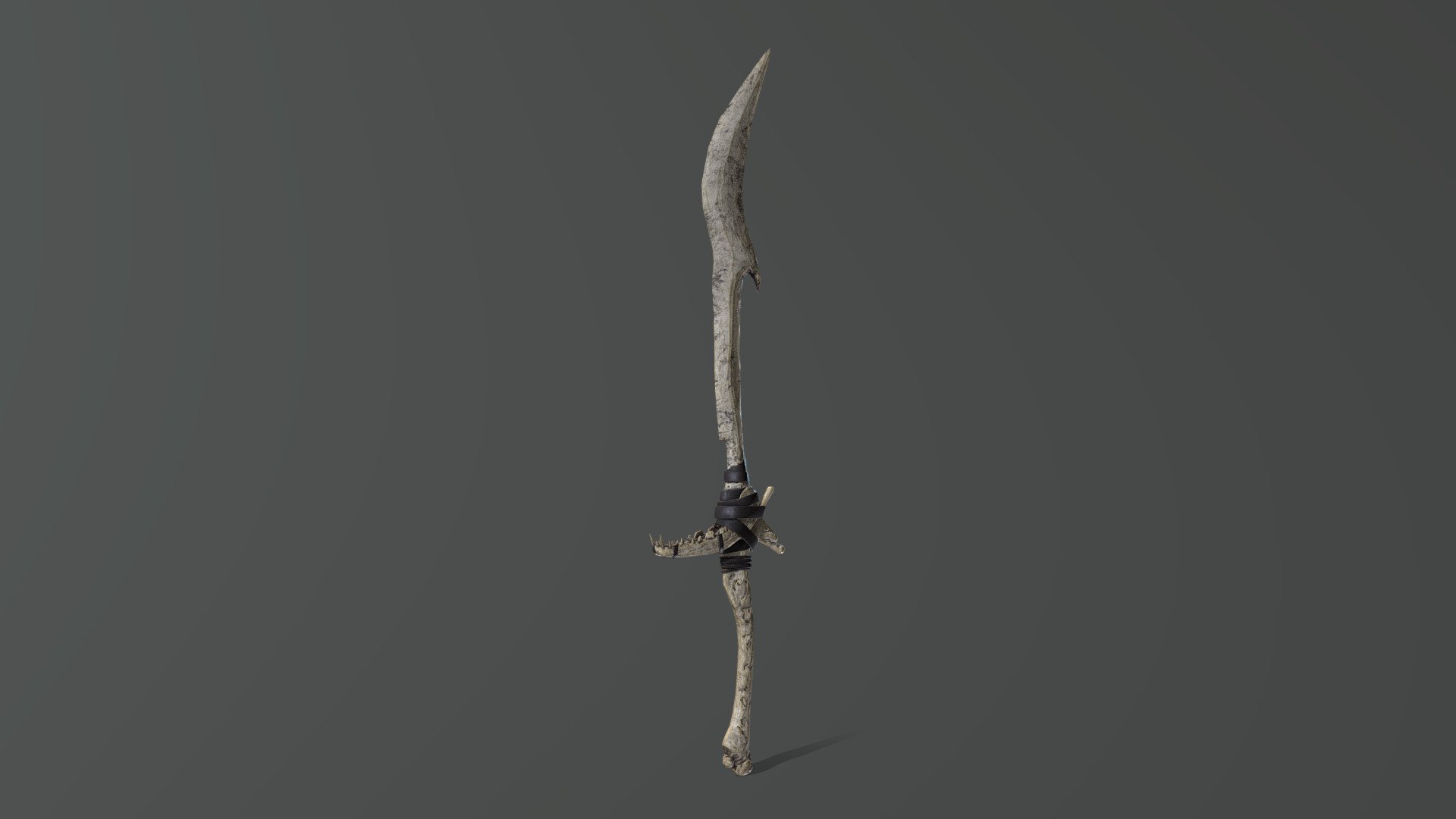 Bone sword - 3D model by Marmus [2eac487] - Sketchfab