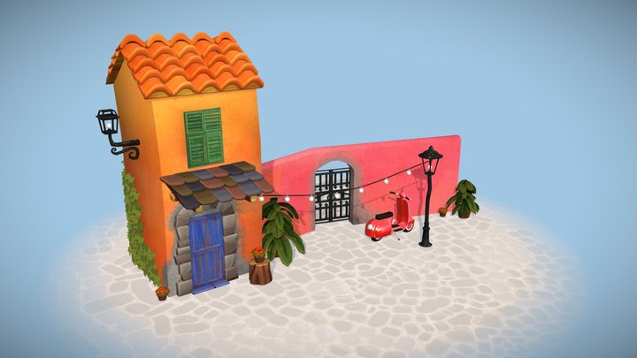 Piccola Casa 3D Model
