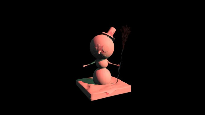 ur mader snowman 3D Model