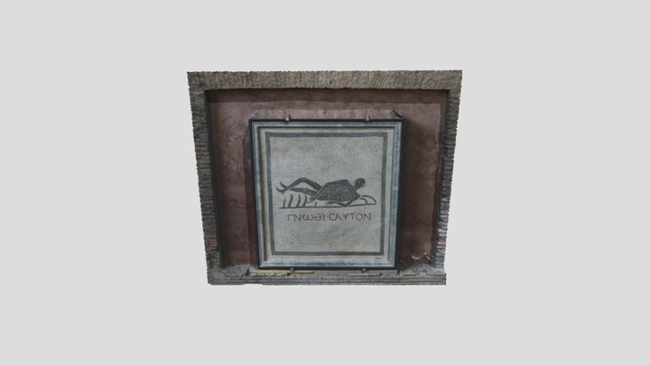 Museo Nazionale Romano - Mosaico 3D Model