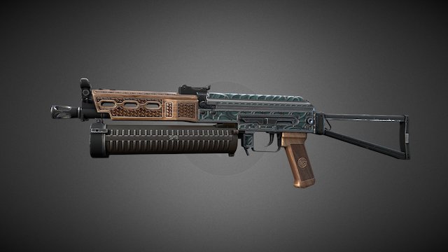 Bizon Enamel 3D Model