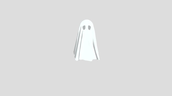 Stylized Ghost model 3D Model