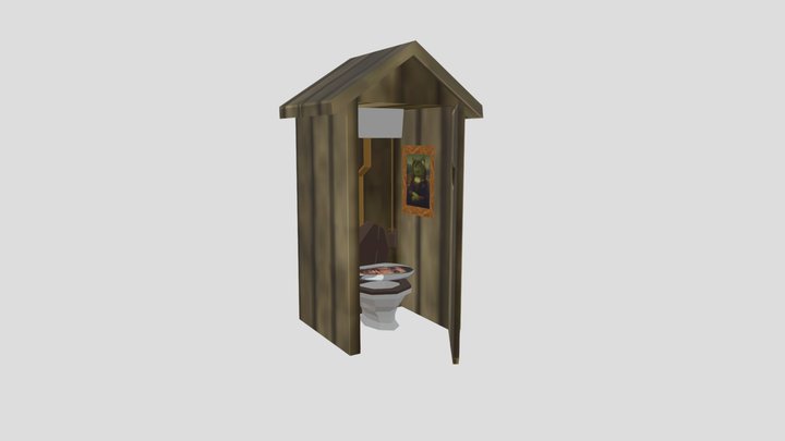 animal company - Outhouse 3D Model