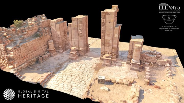 The Temenos Gate - Petra, Jordan