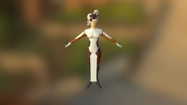 Mercy Trabalho Pronto 3D Model