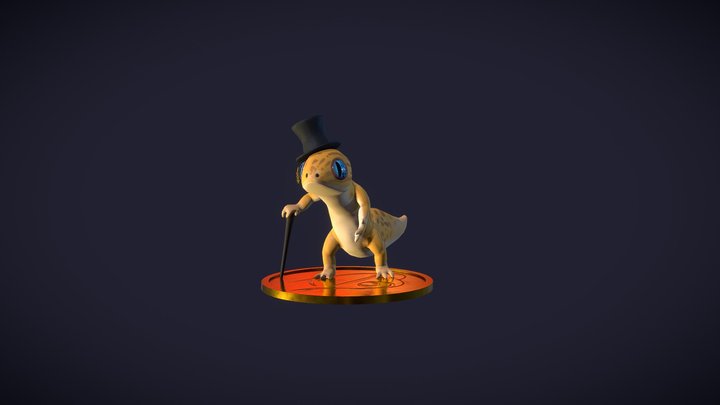 SirGeck 3D Model