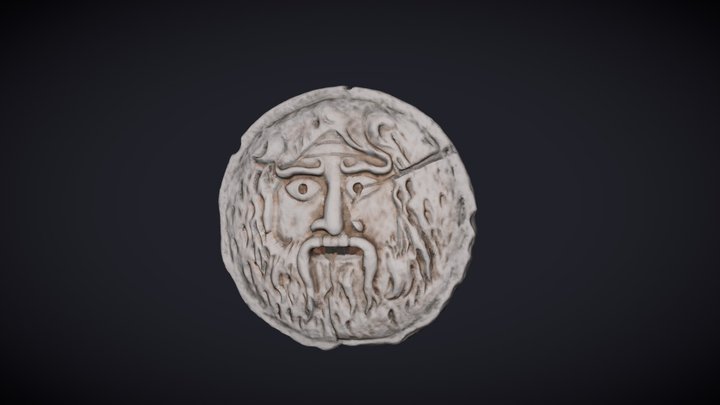 Bocca della verità scanned with Revopoint POP 3D Model