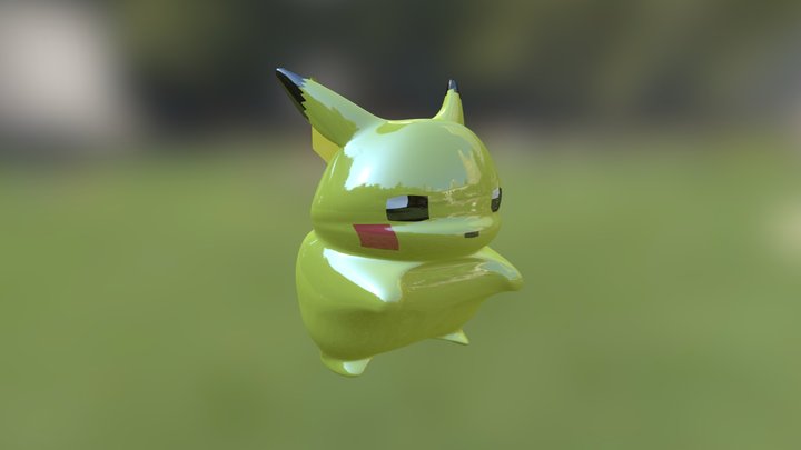 Pikachu 3D Model