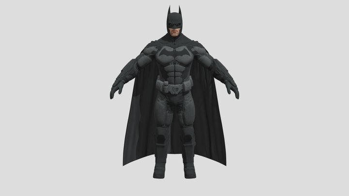 Batman Arkham Origins: Batman 3D Model