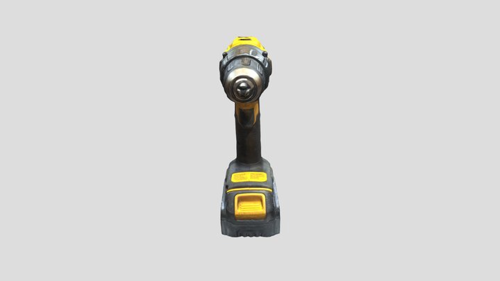 Handheld Drill (Photogrammetry) 3D Model