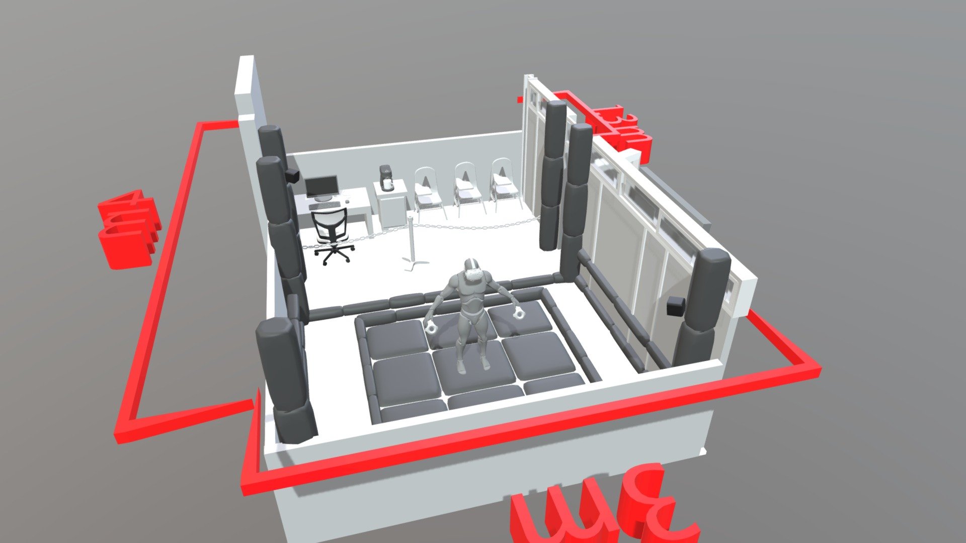 Sala de treinamento ZF