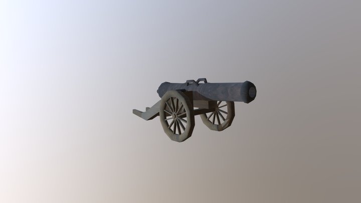 Cannon 3D Model