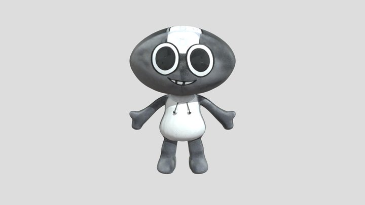 3D bootleg toodles Plushie model 3D Model