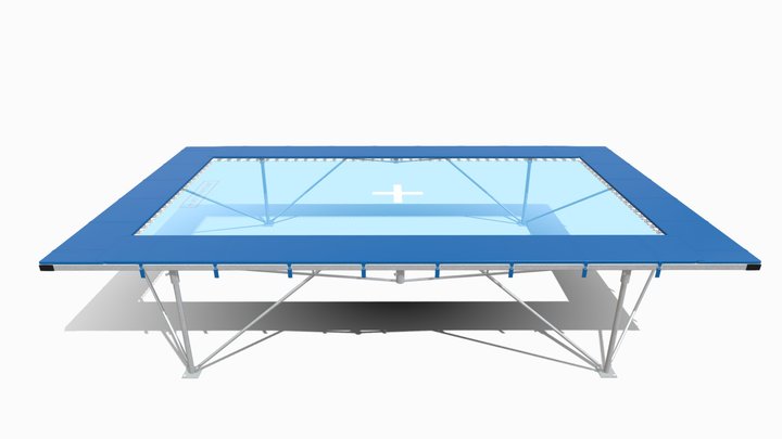 Mr Trampoline - Olympic Elite Above Ground 3D Model