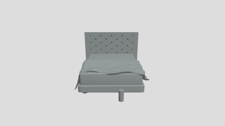 Bed.fbx 3D Model