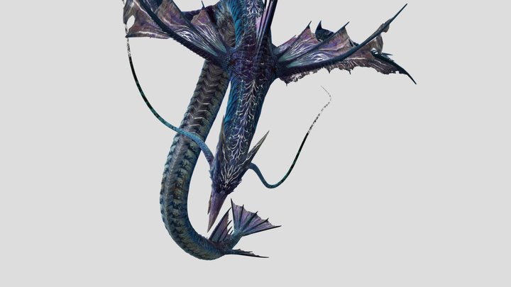 Leviathan - FF7 Remake 3D Model