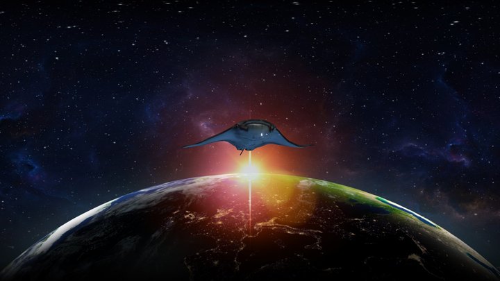 ecosphere: Manta Ray (Raja Ampat) 3D Model