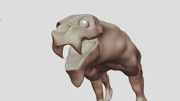 monsti 3D Model