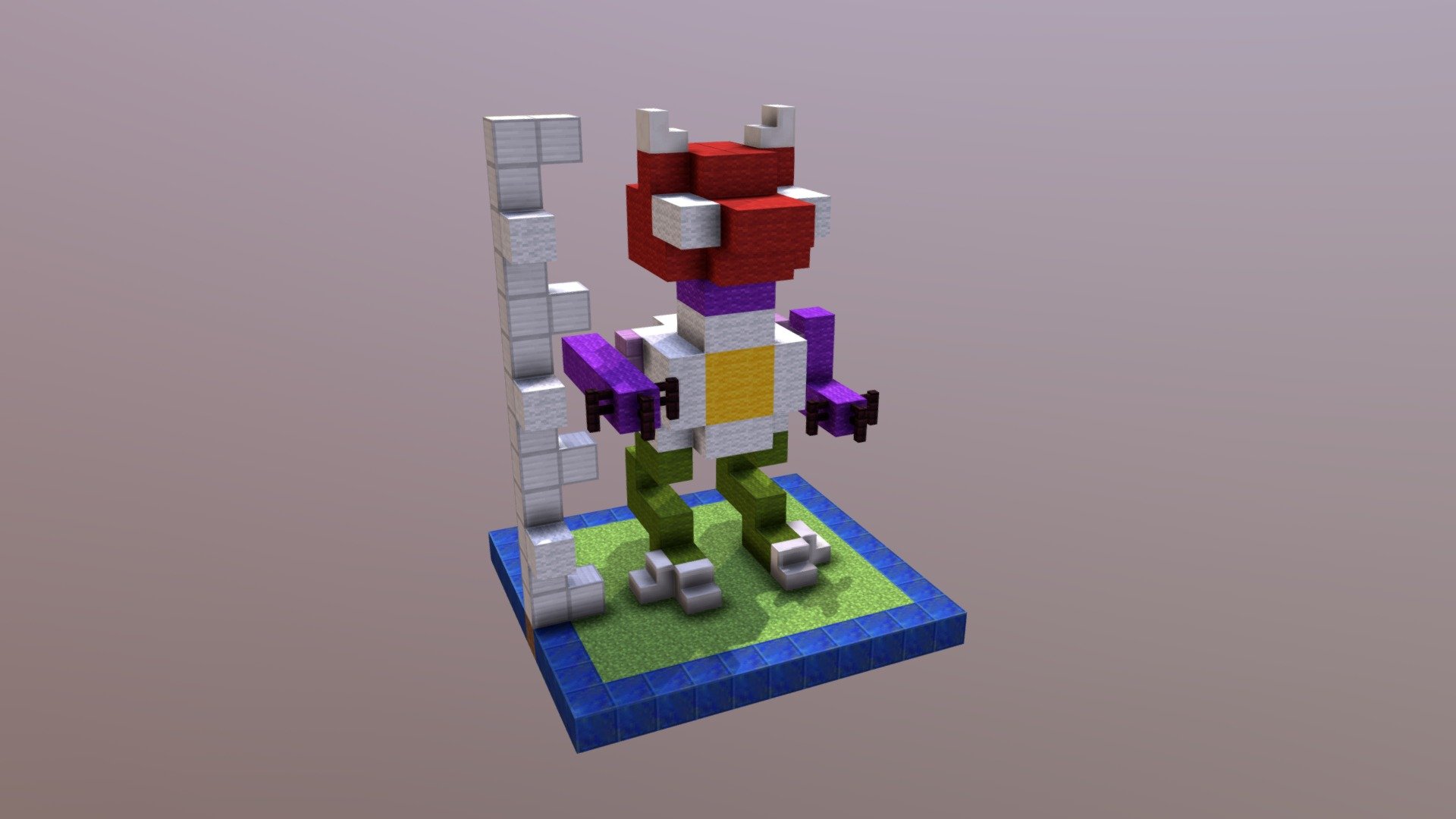 Monster - 3D model by marcovigelini [2eb5943] - Sketchfab