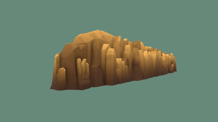 Lena Pillars 3D Model