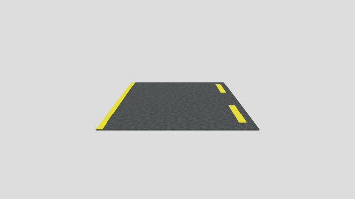 MAG Yellow Dash Yellow Right 2 and Half Meter – Kostenloses 3D-Modell STL