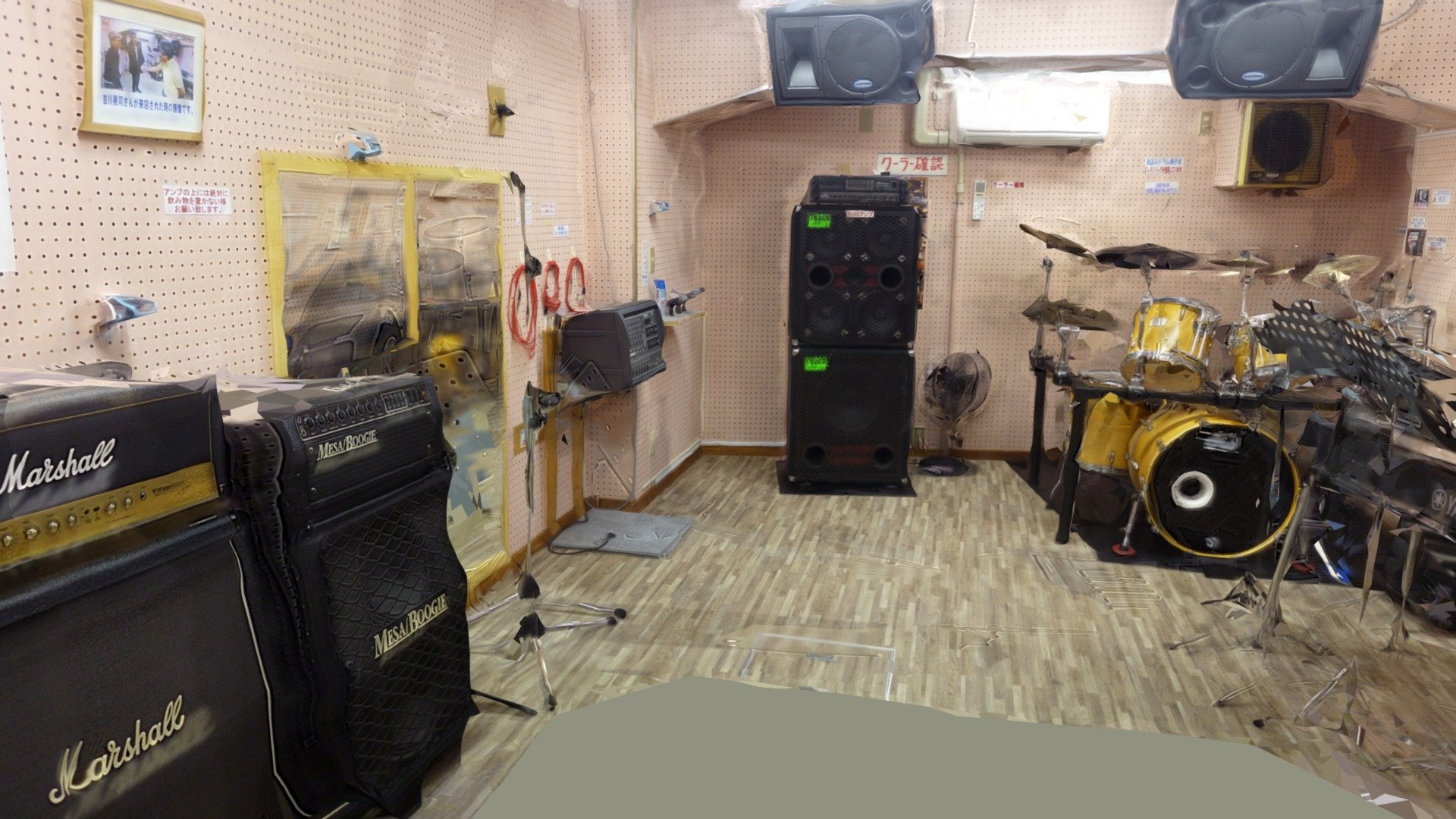 松本楽器店　第2スタジオ