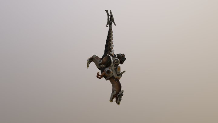 Allosaurus (Jurassic monster world) – Kostenloses 3D-Modell STL