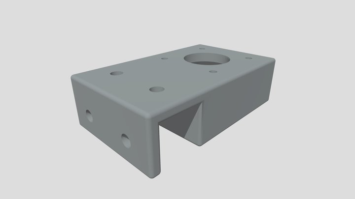 Z Motor Mount 3D Model