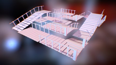 Ætterni -A game from Æsir Project- Walkways 3D Model
