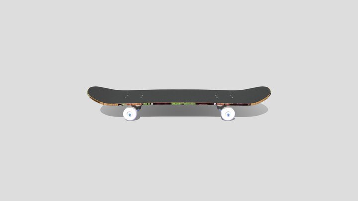 SkateBoard 3D Model