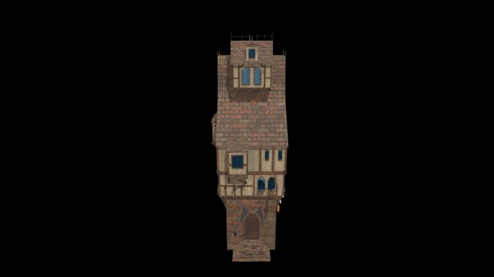 Haunted House 3D Model