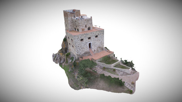 Galtellì - Castello Malicas 3D Model