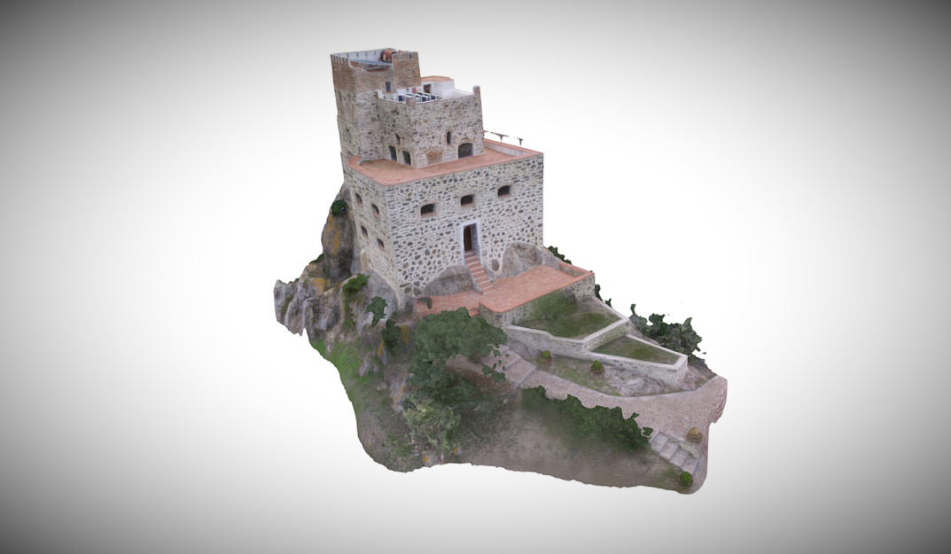 Galtellì - Castello Malicas - 3D model by ManDrOne [2eb8cbb] - Sketchfab