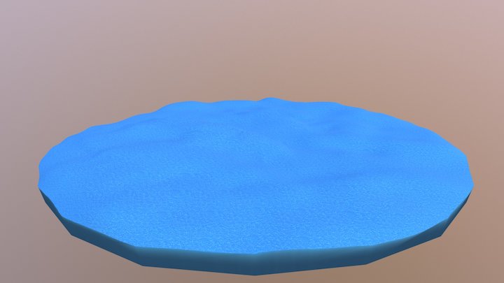 Monster Garden - Water 3D Model