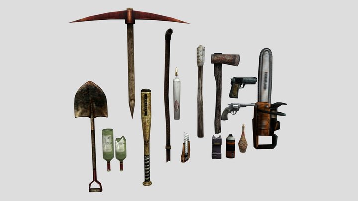 Silent Hill 4 Weapons