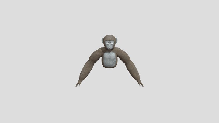 LethalApeRedux Ape 3D Model