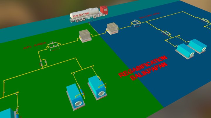 REGASIFICATION 3D Model