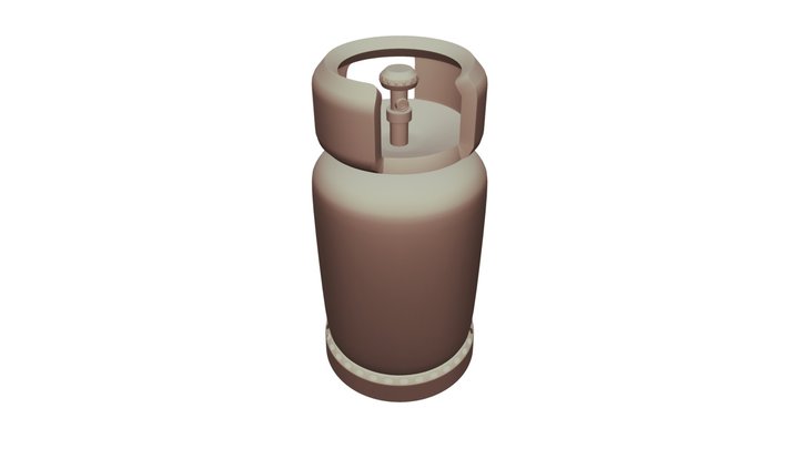 gaz bottle 3D Model