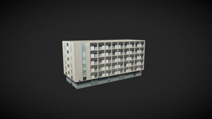 Residential building 3D Model