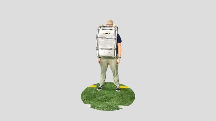 Bass drum 3D Model