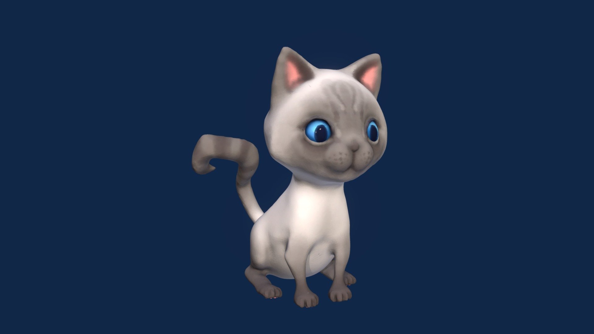 Siamese Cat - Oculus Medium - 3D model by Ouroborose [2ebd8f9] - Sketchfab