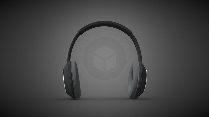 Wireless headphone 3D Model