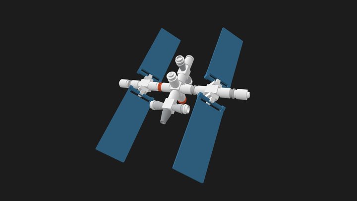 LEGO Space Station MOC [#0036] 3D Model