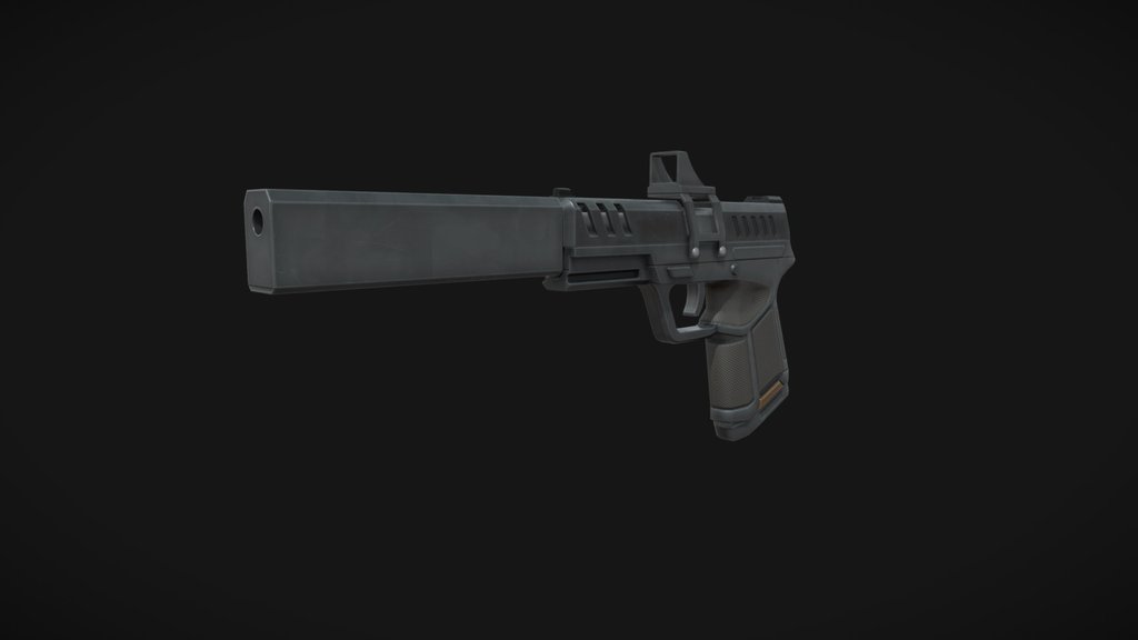 Pistol Stylized FXP22 (P250 inspired)