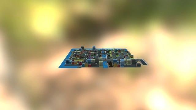 simple_town_v_02.unity 3D Model