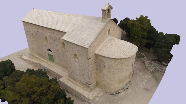 Chapelle St Hilaire 3D Model