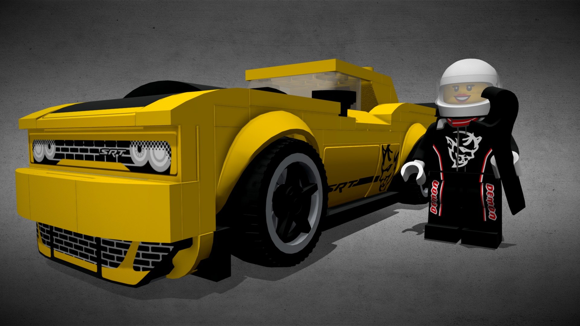 2018 Dodge Challenger Demon joins long list of Lego cars - Autoblog